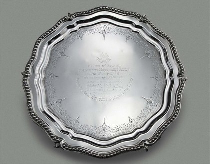 Boer War Silver Salver - Relief of Mafeking